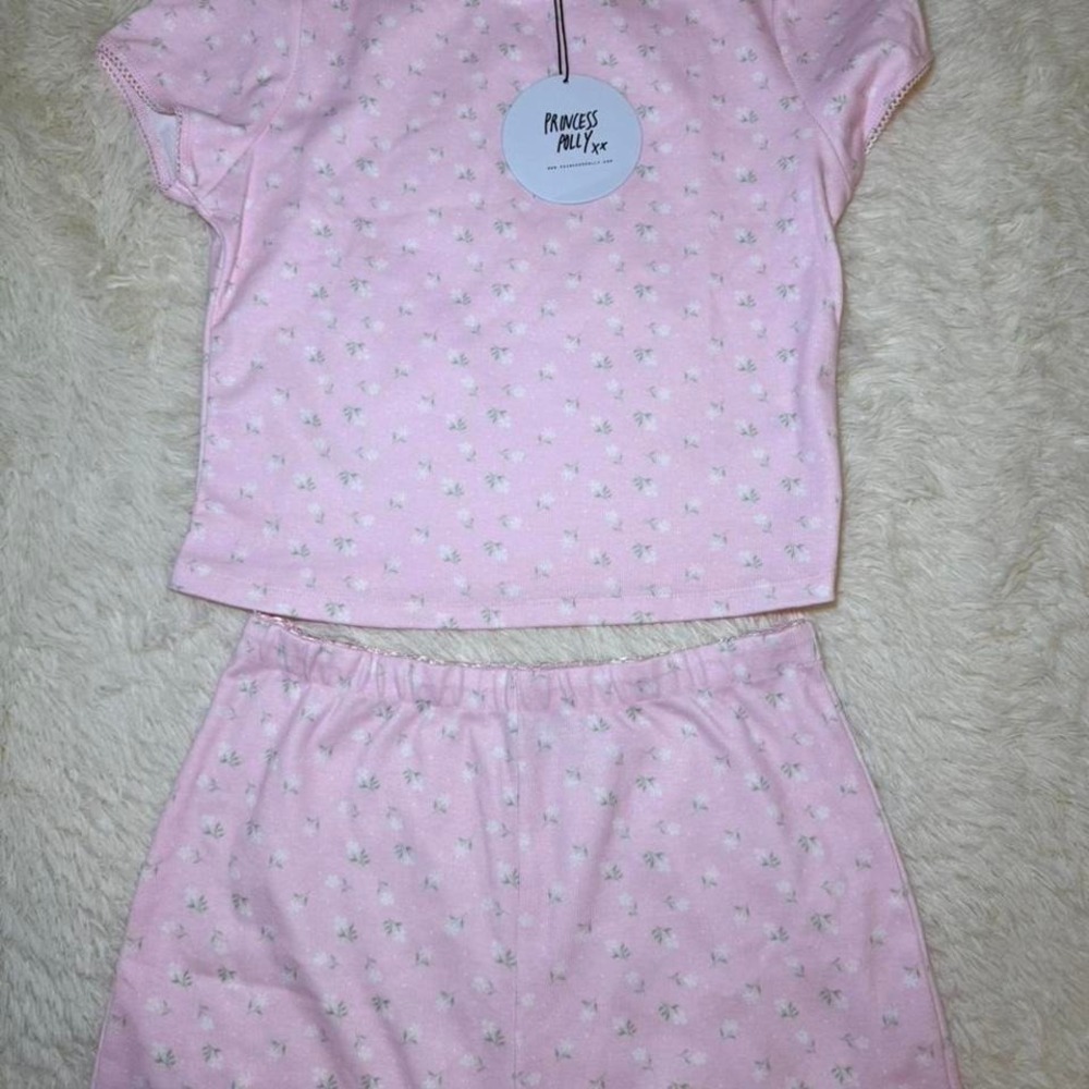Princess Polly Pink Pijama‎ Set USA 8
